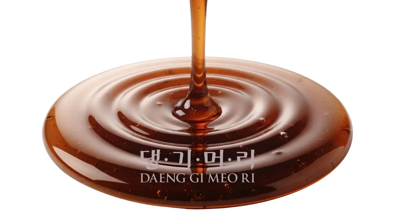 Extracto ámbar de ajo negro fermentado de Daeng Gi Meo Ri